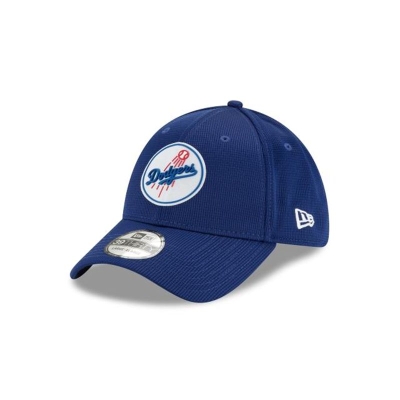 Los Angeles Dodgers Gorra | New Era MLB Clubhouse Collection 39thirty Stretch Fit Cap Mexico - Azules